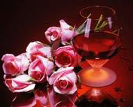 Floral Collection: Wine and Roses