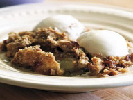 Gourmet: Amaretto Apple Crisp